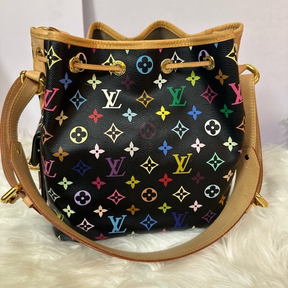 💎Authentic 💎✨ Louis Vuitton Noe Takahashu Murakami  Multicolore black monogram - Picture 8 of 12